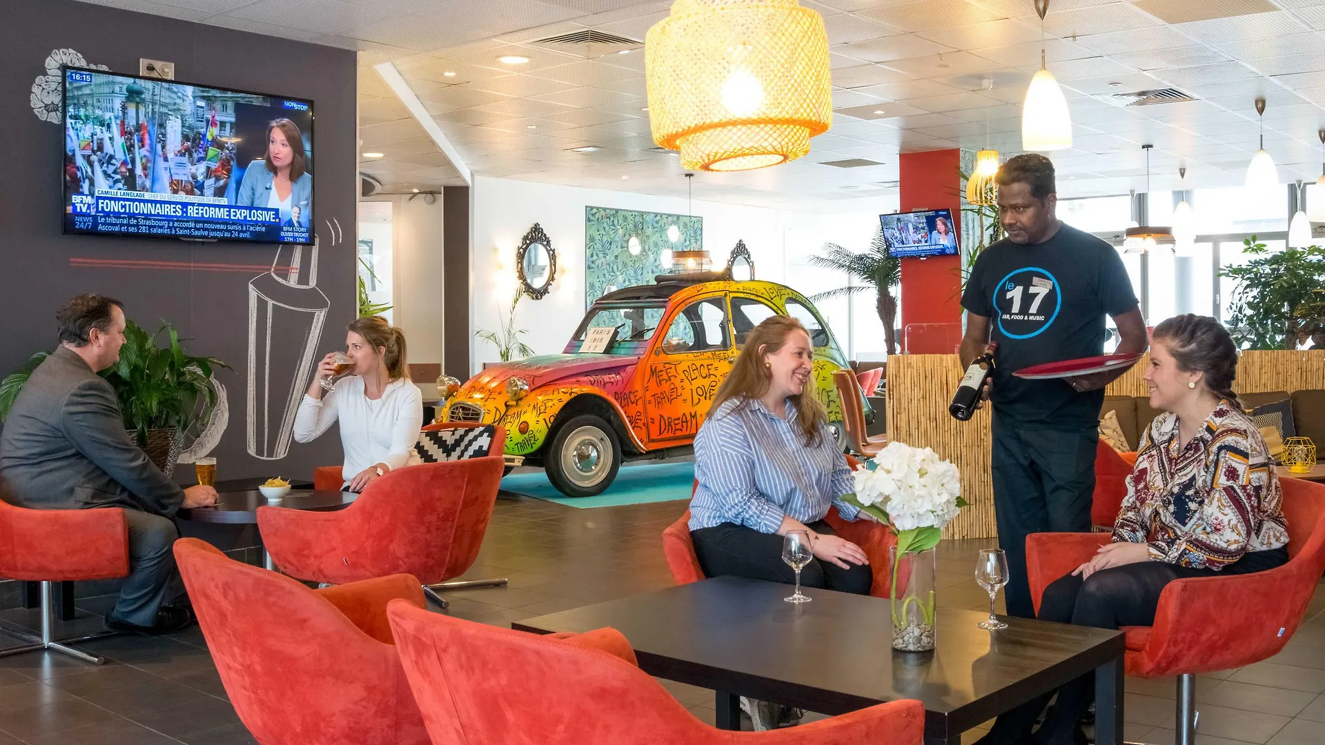 Ibis 17 Clichy-batignolles Hotel Paříž